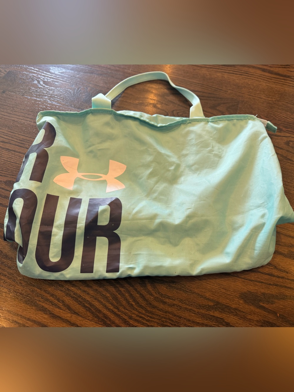 Under Armour Mint Green Logo Carry Tote